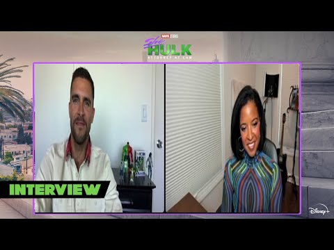 She-Hulk: Attorney at Law Interview | Renée Elise Goldsberry & Josh Segarra | Marvel Disney+