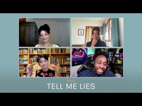 Tell Me Lies Interview | Cast: Sonia Mena, Catherine Missal & Alicia Crowder | HULU