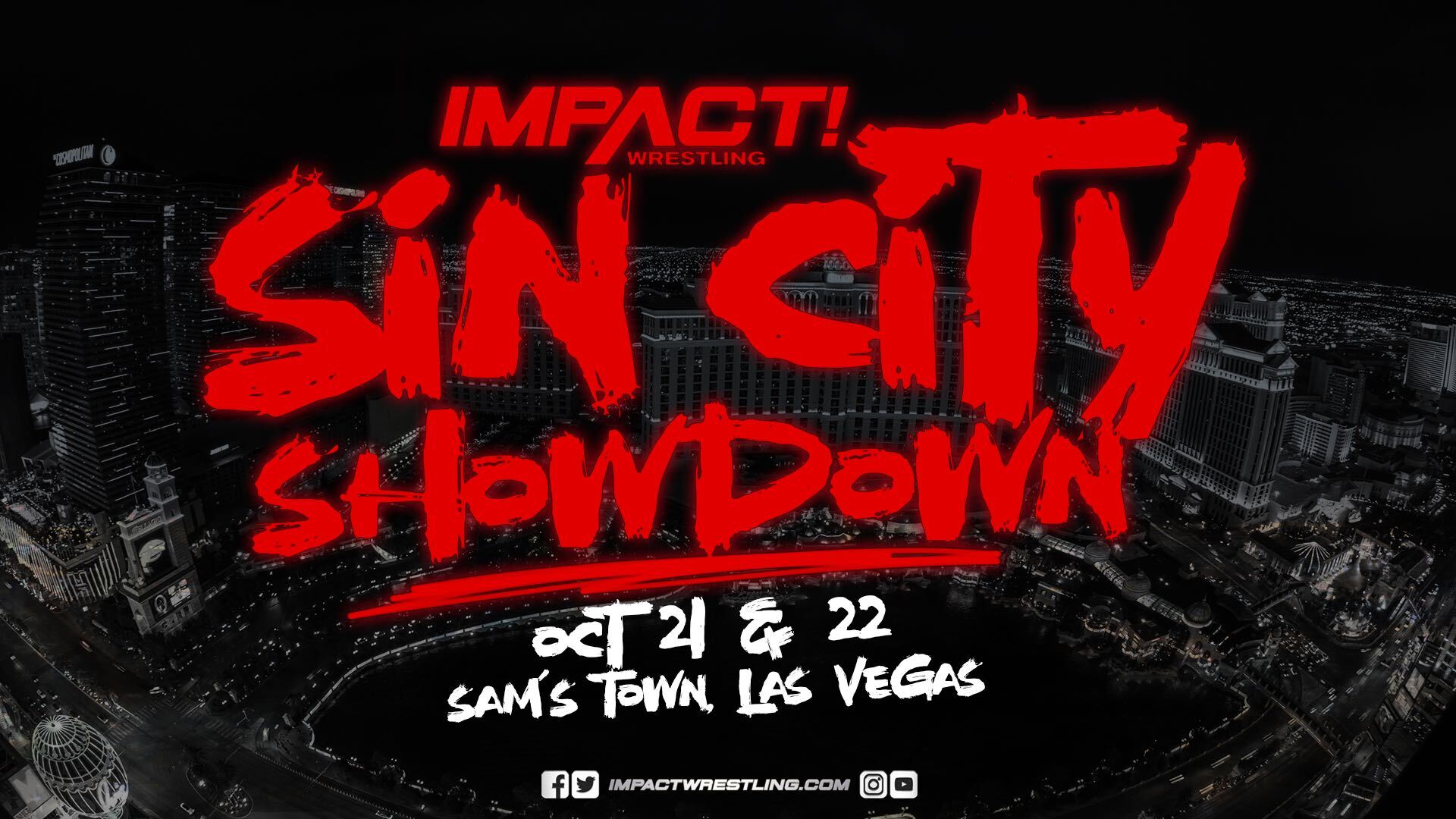 Tickets On-Sale Now for Sin City Showdown LIVE October 21st & 22nd in Las Vegas
