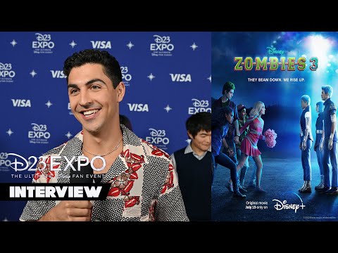 Trevor Tjordman | ZOMBIES 3 Interview | D23 Expo 2022