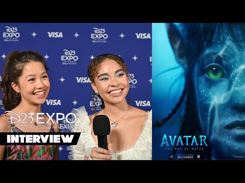 Trinity Jo-Li Bliss & Bailey Bass | Avatar: The Way of Water Interview | D23 Expo 2022