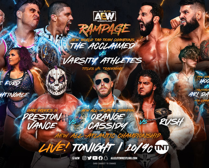 AEW Rampage Results for October 21, 2022