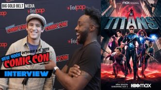 Brenton Thwaites Interview | Titans Season 4 “Dick Grayson,” aka “Nightwing" | HBO Max | NYCC 2022