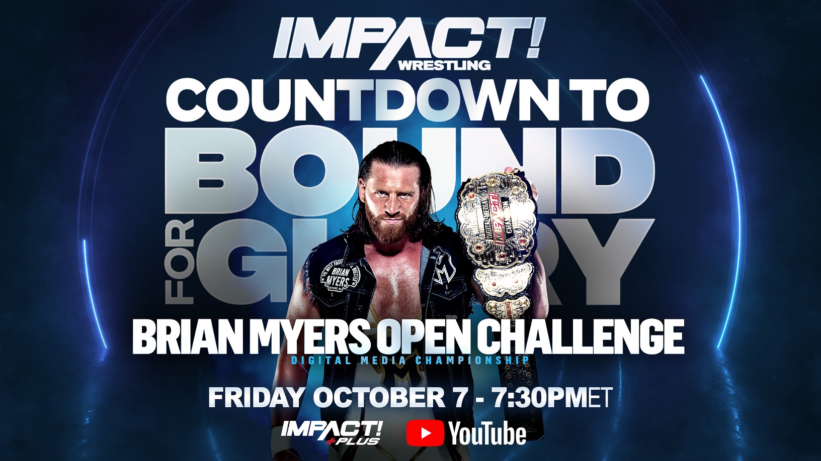 Brian Myers Issues a Digital Media Title Open Challenge on Countdown to Bound For Glory
