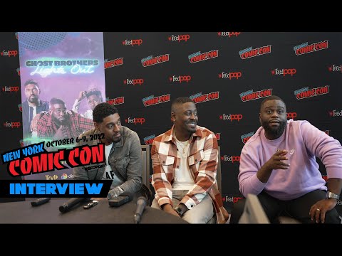 Ghost Brothers: Lights Out Interview | Marcus Harvey, Juwan Mass and Dalen Spratt | NYCC 2022