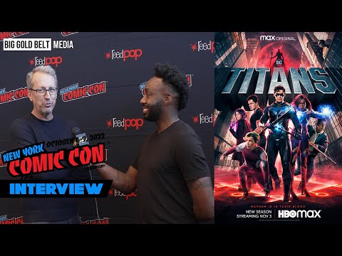 Greg Walker Interview | Titans Season 4 Executive Producer and Showrunner | HBO Max | NYCC 2022