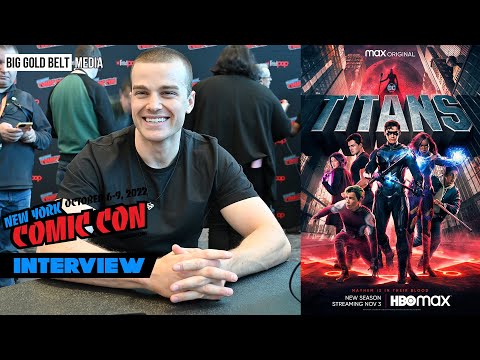 Joshua Orpin Interview | Titans Season 4 “Conner Kent,” aka “Superboy” | HBO Max | NYCC 2022