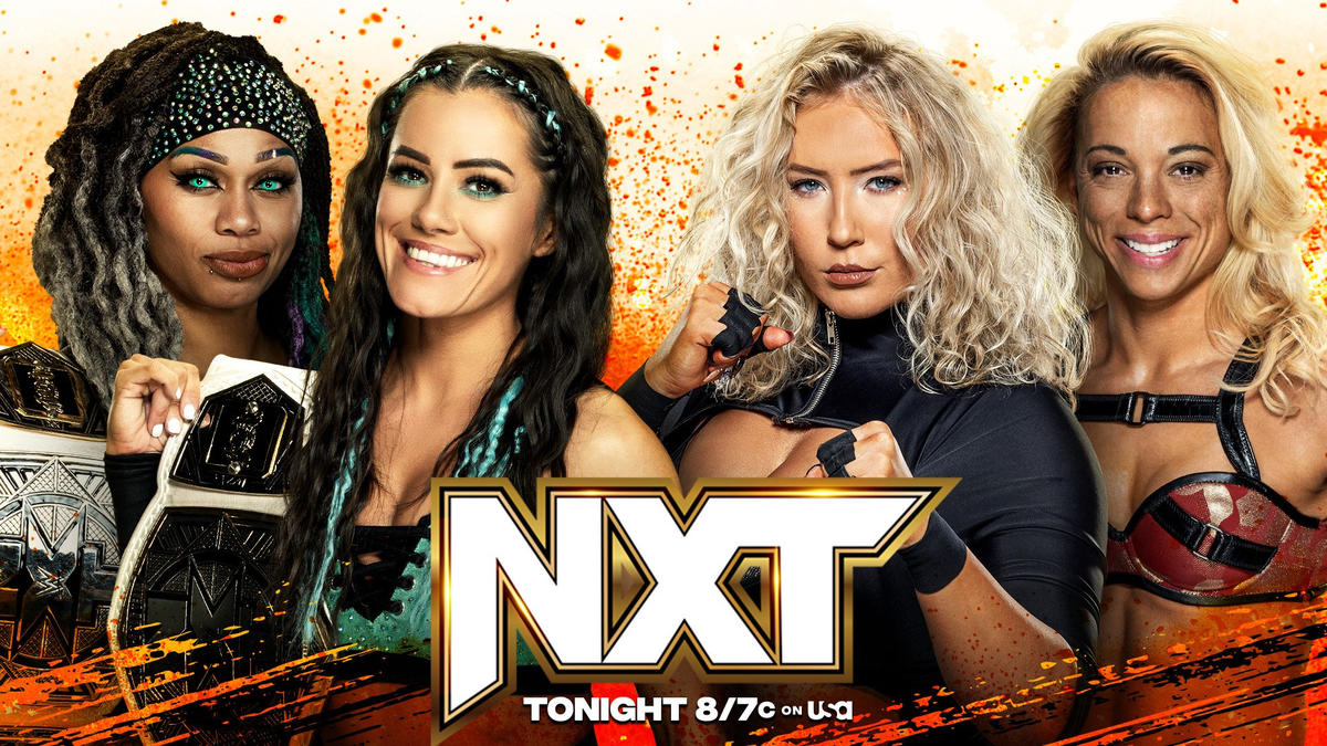 Nikkita Lyons & Zoey Stark challenge Kayden Carter & Katana Chance on Tag Team Title Tuesday