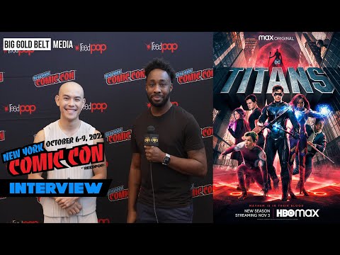 Ryan Potter Interview | Titans Season 4 “Gar Logan,” aka “Beast Boy” | HBO Max | NYCC 2022