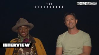 The Peripheral Interview | T'Nia Miller 'Cherise Nuland' & JJ Feild 'Lev Zubov' | Prime Video