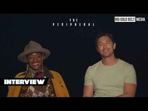 The Peripheral Interview | T’Nia Miller ‘Cherise Nuland’ & JJ Feild ‘Lev Zubov’ | Prime Video