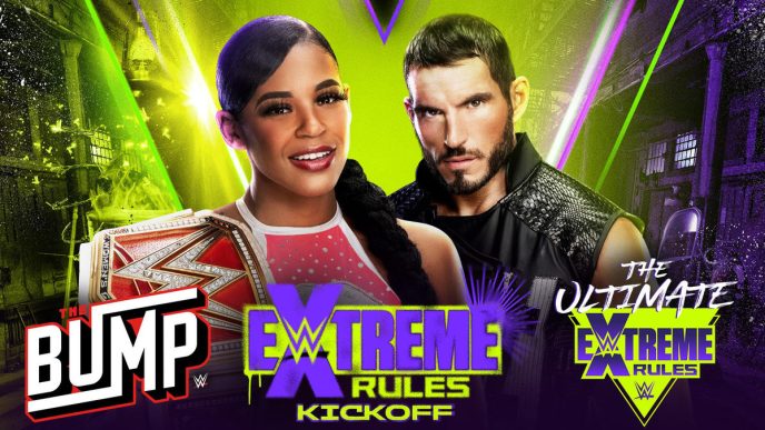 WWE’s The Bump, Ultimate Extreme Rules, Kickoff Show and more slated for WWE Extreme Rules Saturday