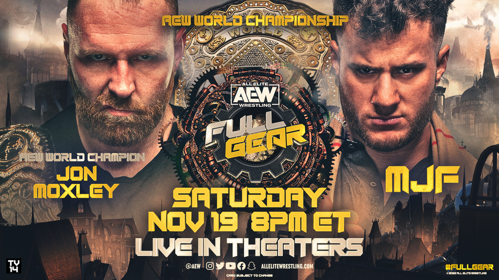AEW And Joe Hand Promotions Bringing "AEW Full Gear" To Movie Theaters Across North America