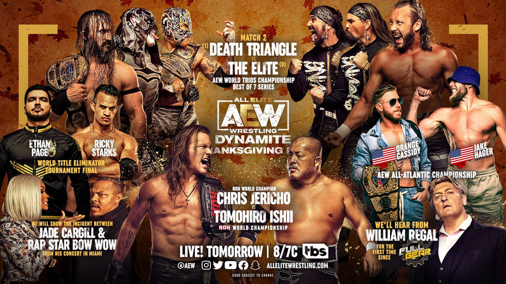 AEW Dynamite Results for November 23, 2022