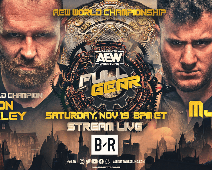 “AEW: FULL GEAR” Pay-Per-View Event to Stream on Bleacher Report