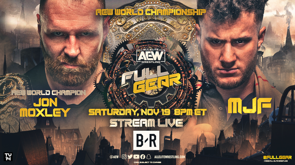 "AEW: FULL GEAR" Pay-Per-View Event to Stream on Bleacher Report