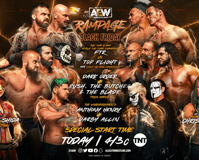 AEW Rampage: Black Friday Results for November 25, 2022