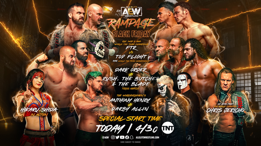 AEW Rampage: Black Friday Results for November 25, 2022