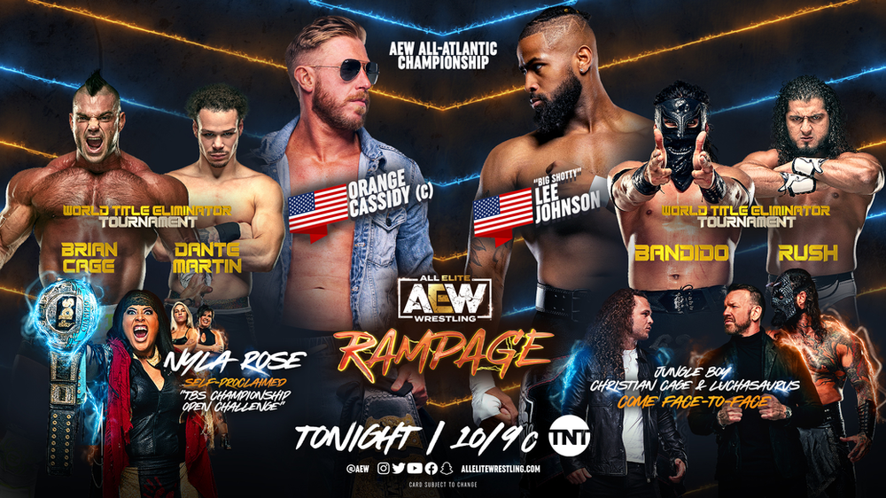 RAMPAGE TV PREVIEW FOR NOVEMBER 11TH