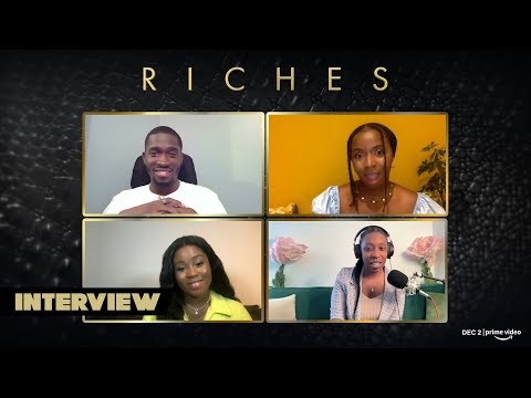 “Riches” Cast Interview | Ola Orebiyi, Nneka Okoye & Adeyinka Akinrinade | Prime Video