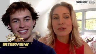 The Santa Clauses Interview | Elizabeth Mitchell “Carol / Mrs. Claus” & Austin Kane “Cal” | Disney+
