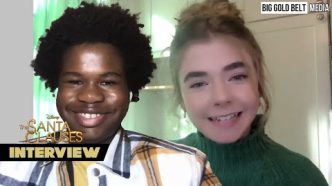 The Santa Clauses Interview | Matilda Lawler “Betty” and Devin Bright “Noel” | Disney+