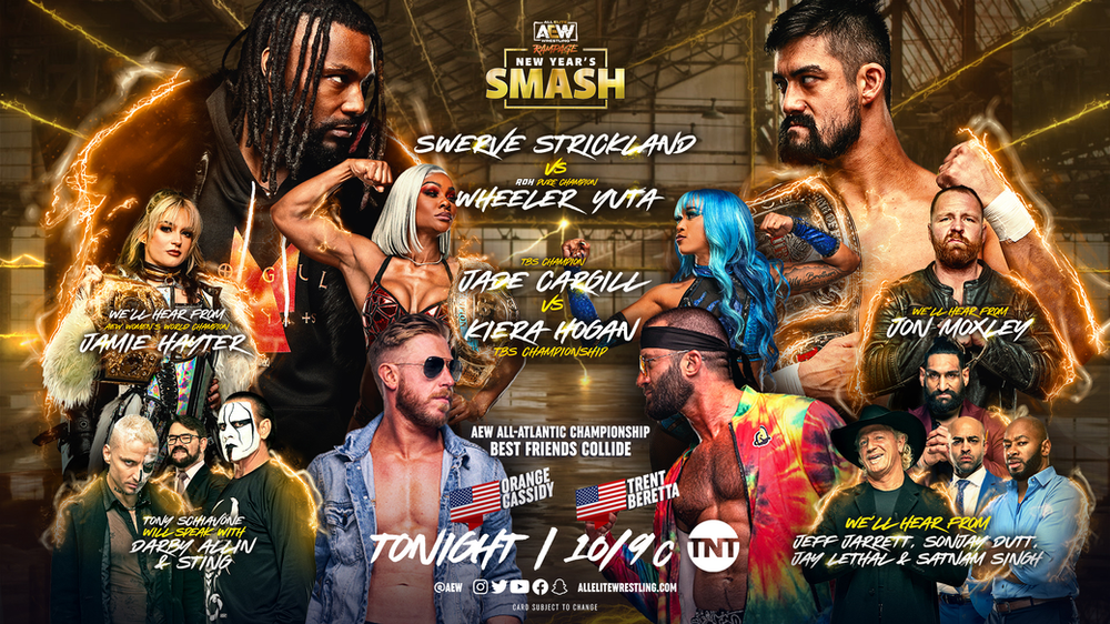 AEW Rampage: New Year's Smash 2022 Preview For December 30th