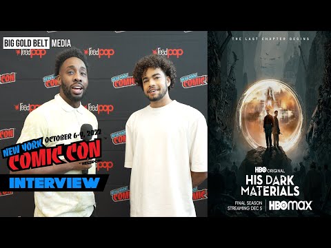 Amir Wilson Interview “Will Parry” | His Dark Materials Season 3 | HBO Max | NYCC 2022