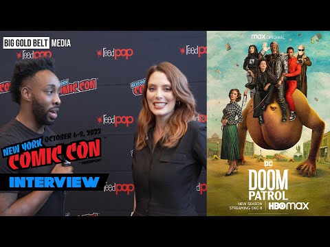 April Bowlby Interview | Doom Patrol Season 4 “Elasti-Woman” aka “Rita Farr” | NYCC 2022