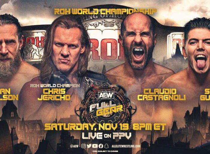 Chris Jericho Successfully Defends ROH World Title At AEW Full Gear