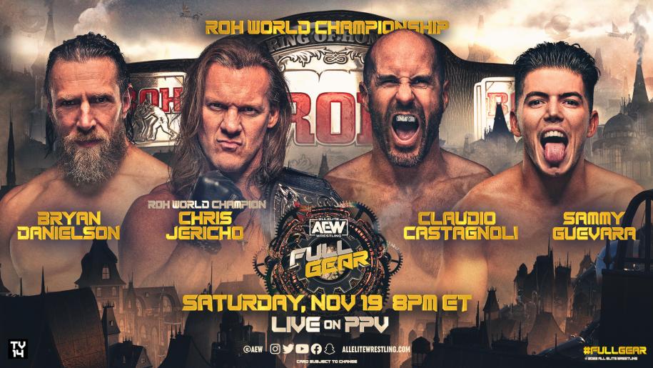 Chris Jericho Successfully Defends ROH World Title At AEW Full Gear