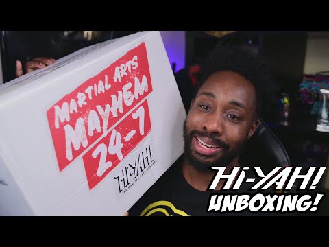 Hi-YAH! Holiday + Global Martial Arts Day Swag Unboxing!