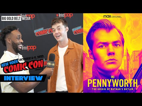 Jack Bannon Interview “Alfred Pennyworth” | Pennyworth The Origin of Batman’s Butler | NYCC 2022