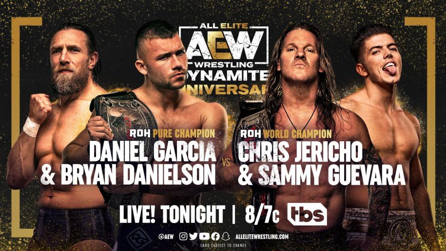 ROH Champions Meet In A Tag Team Challenge On AEW Dynamite