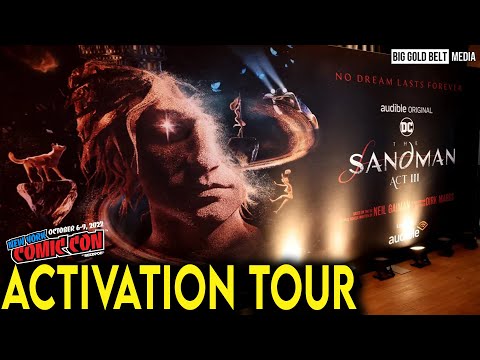 “The Sandman” Dream Portal by Audible and DC Activation Tour | New York Comic Con