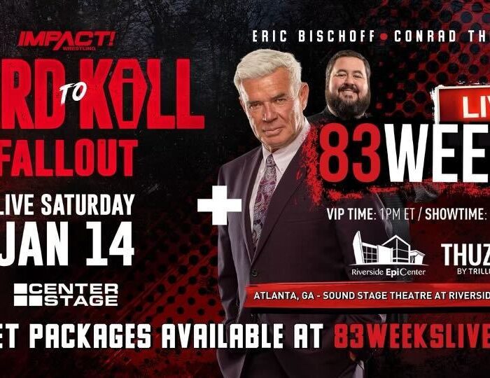 Ticket Packages for Hard To Kill Fallout & 83 Weeks LIVE Available Now for January 14 in Atlanta