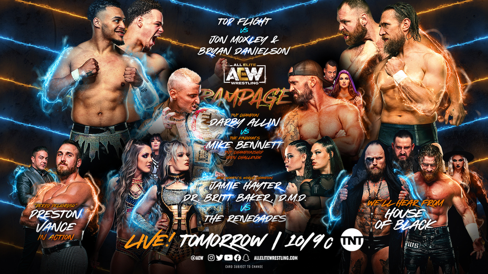 AEW Rampage & Battle Of The Belts V Preview For January 6th