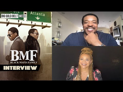 BMF (Black Mafia Family) Season 2 Interview | Michole Briana White & Russell Hornsby