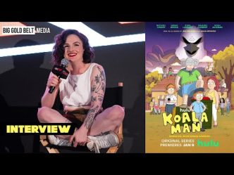 Demi Lardner Interview "Alison" | Hulu's "Koala Man" (2023)