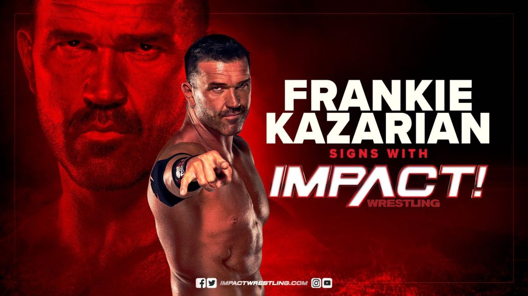 Frankie Kazarian Signs With IMPACT Wrestling