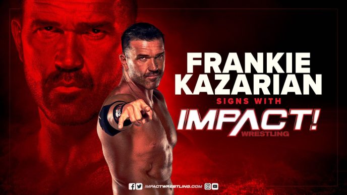 Frankie Kazarian Signs With IMPACT Wrestling