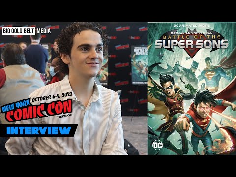 Jack Dylan Grazer Interview | Batman and Superman: Battle of the Super Sons | NYCC 2022