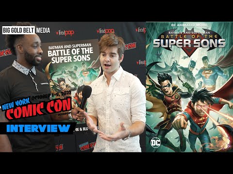 Jack Griffo Interview | Batman and Superman: Battle of the Super Sons | NYCC 2022