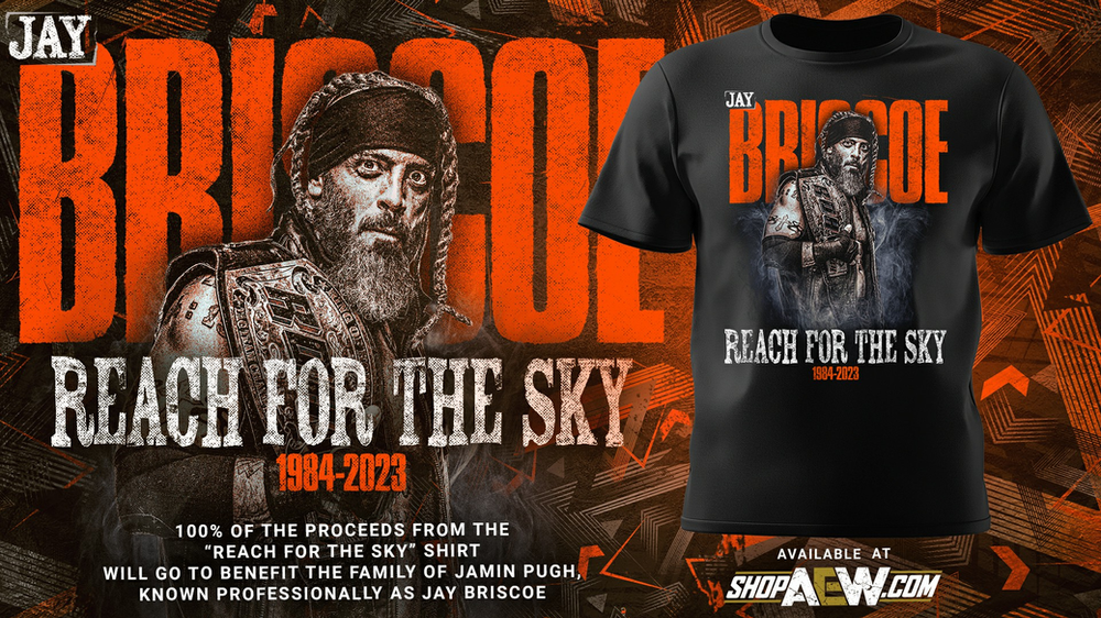 Jay Briscoe Memorial T-Shirt Available Now