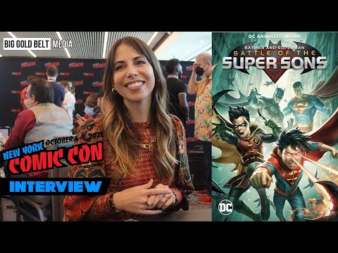 Laura Bailey Interview | Batman and Superman: Battle of the Super Sons | NYCC 2022