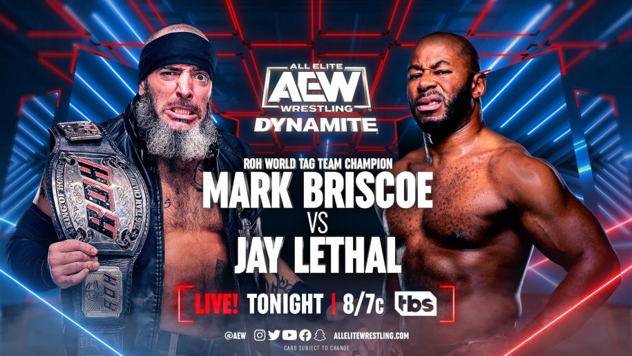 Mark Briscoe And Jay Lethal Pay Tribute To Jay Briscoe Tonight On Dynamite