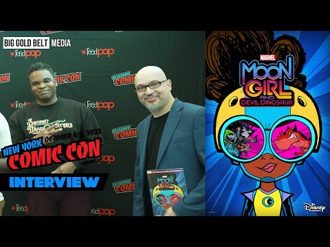 Marvel's Moon Girl and Devil Dinosaur Interview | Rodney Clouden & Steve Loter | NYCC