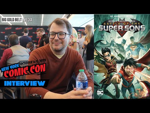 Matt Peters Interview | Batman and Superman: Battle of the Super Sons | NYCC 2022