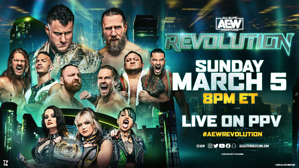 AEW AND JOE HAND PROMOTIONS EXPAND PARTNERSHIP TO BRING “AEW REVOLUTION” PPV TO SELECT THEATERS