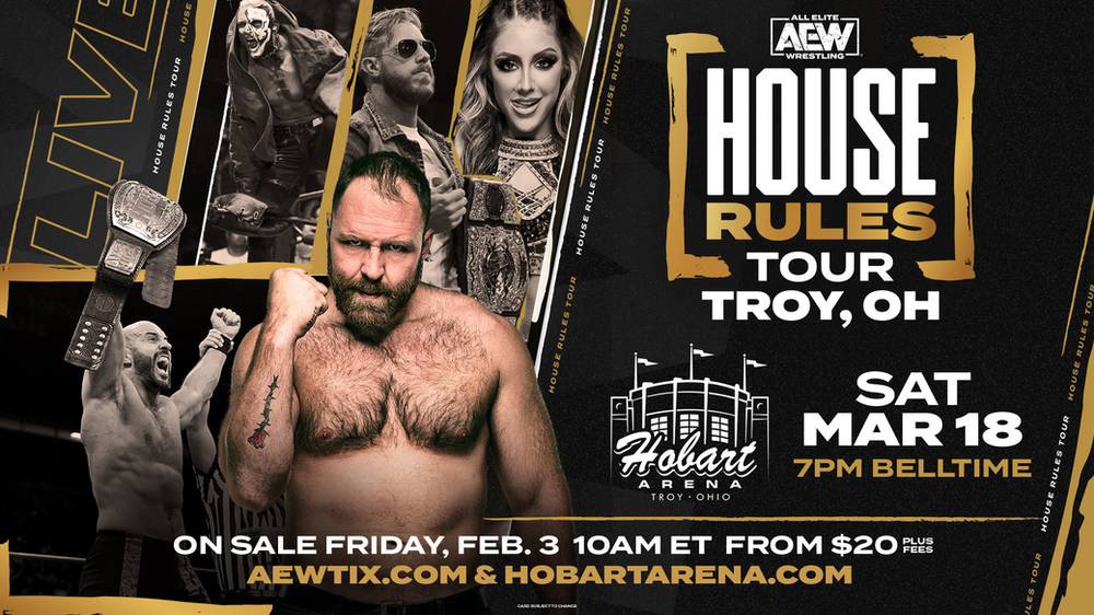 AEW Announces Launch of Live Events Series: “AEW House Rules”